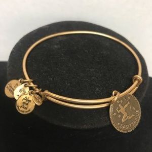 RARE Alex and Ani Sagittarius Bracelet